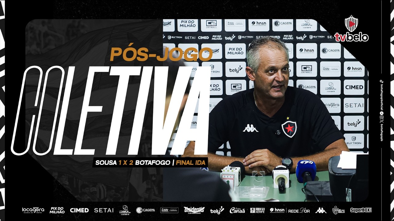 🎙️ COLETIVA DO LISCA - Sousa x Botafogo-PB | 1ª PARTIDA DA FINAL CAMPEONATO PARAIBANO 2026