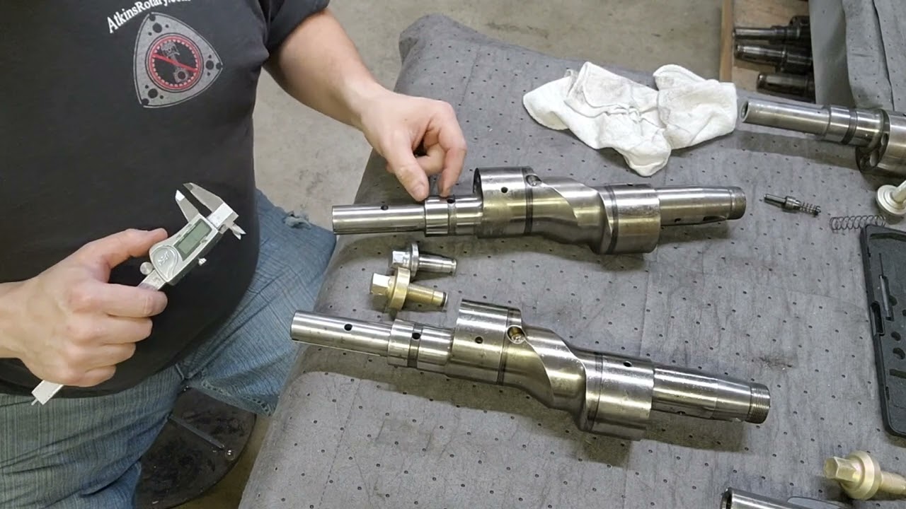 Mazda 13B Eccentric Shafts - What Are The Differences.