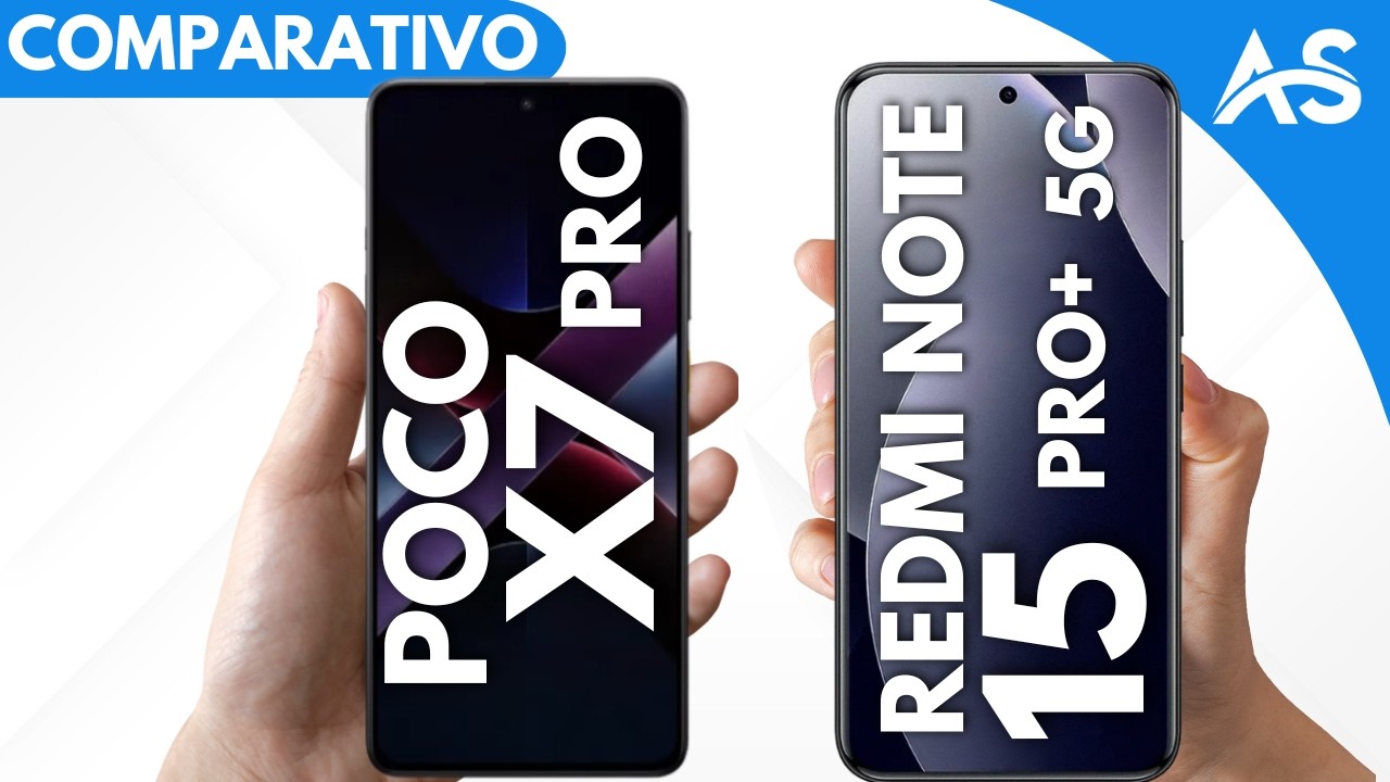 Poco X7 Pro vs Redmi Note 15 Pro Plus 5G - Comparativo