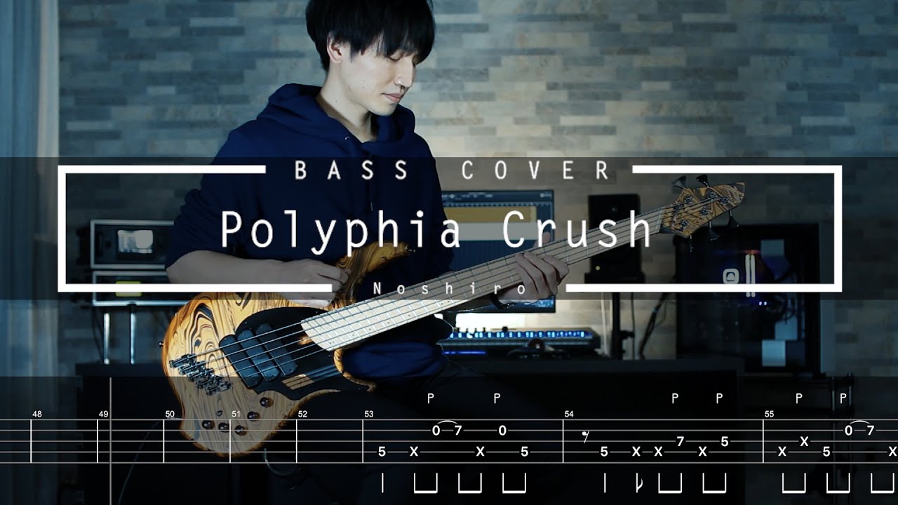 Polyphia - Crush Bass Cover TAB