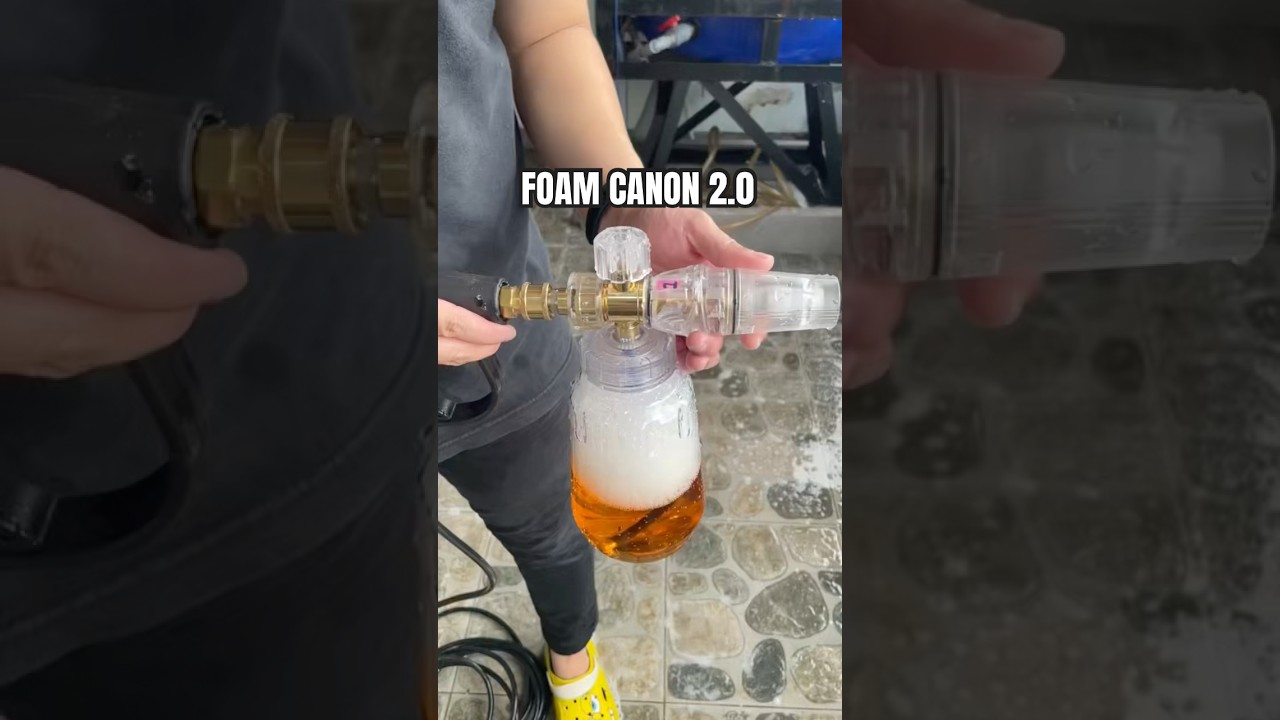 Cobain Foam Canon 2.0 Tehnika Jaya #foamlance