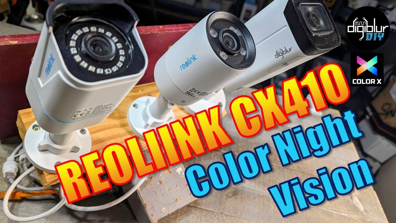 Обзор REOLINK CX410 — лучшая камера ночного видения? Сравнение 810A и Dahua 5442