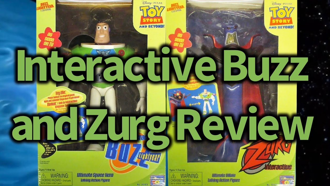 Обзор Buzz Lightyear из Star Command Interactive Buzz and Zurg