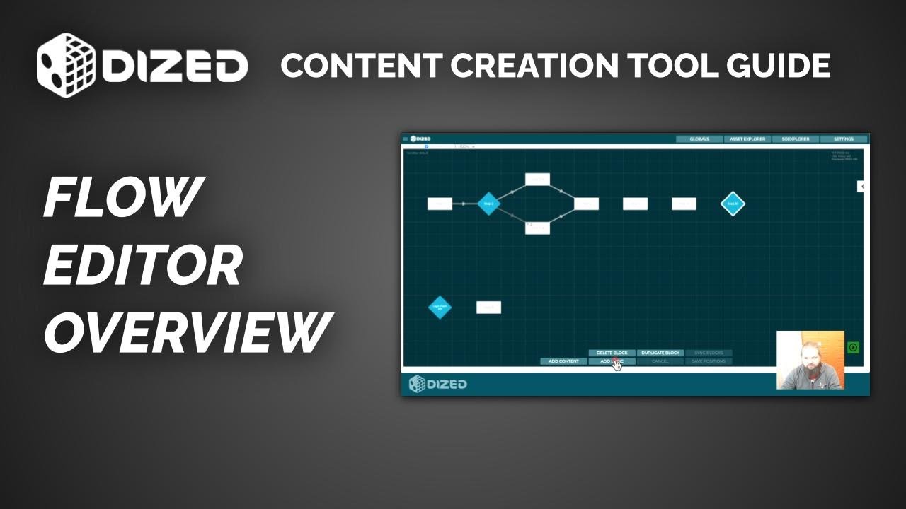 Dized CCT Guide: Flow Editor Overview