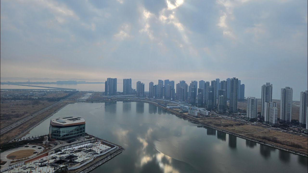 송도 더샵아크베이 사전점검. 103동 고층뷰 (4호)