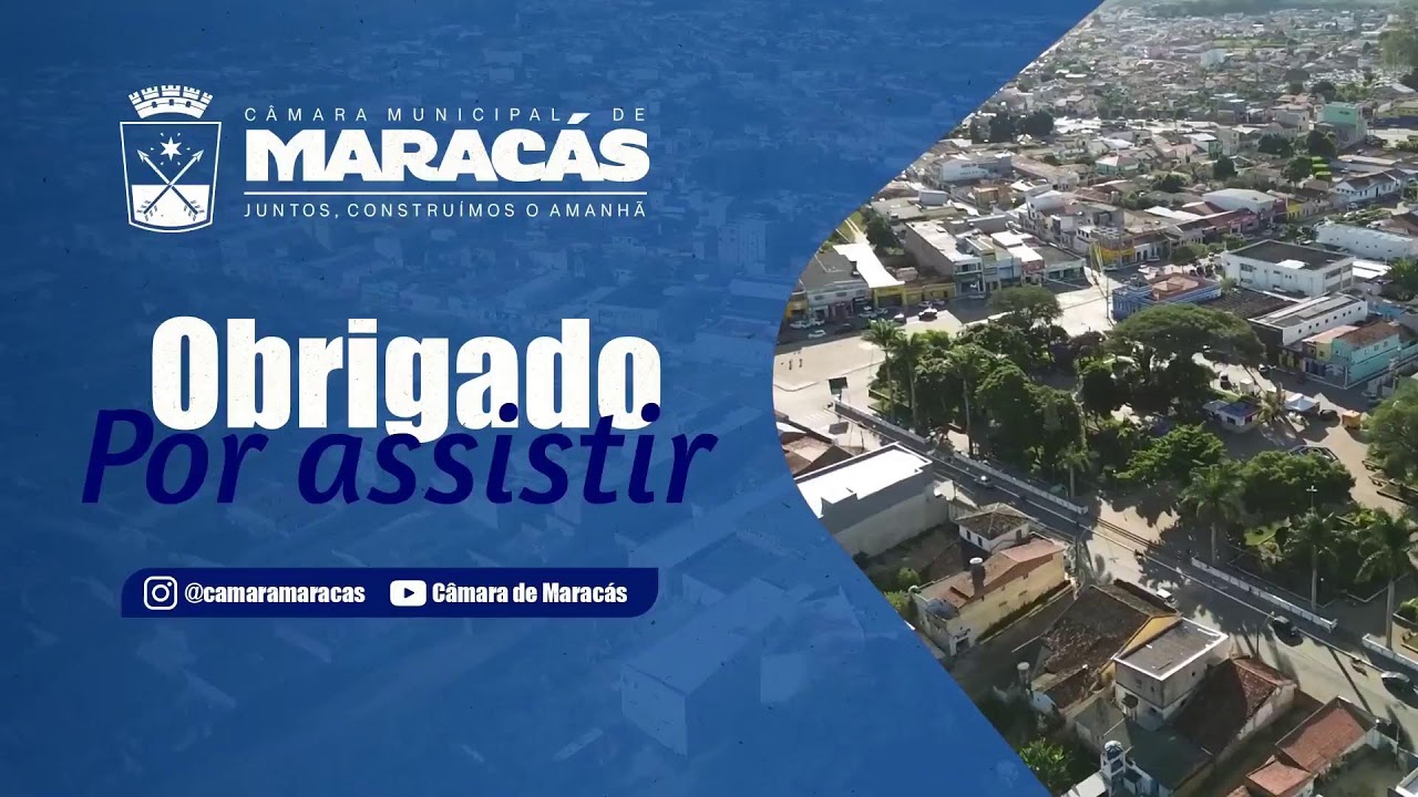 Sessão Ordinária da Câmara Municipal de Maracás 26/02/2026