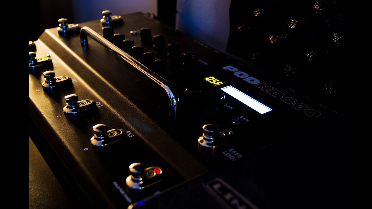 Line 6 Pod HD400 Metal Demo (Preset download)