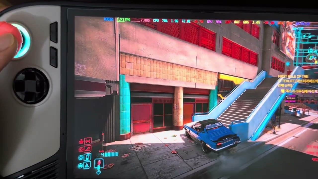 클로8ai+ 사이버펑크2077 mfg x 4배(옵티dlss,프젠fsr)