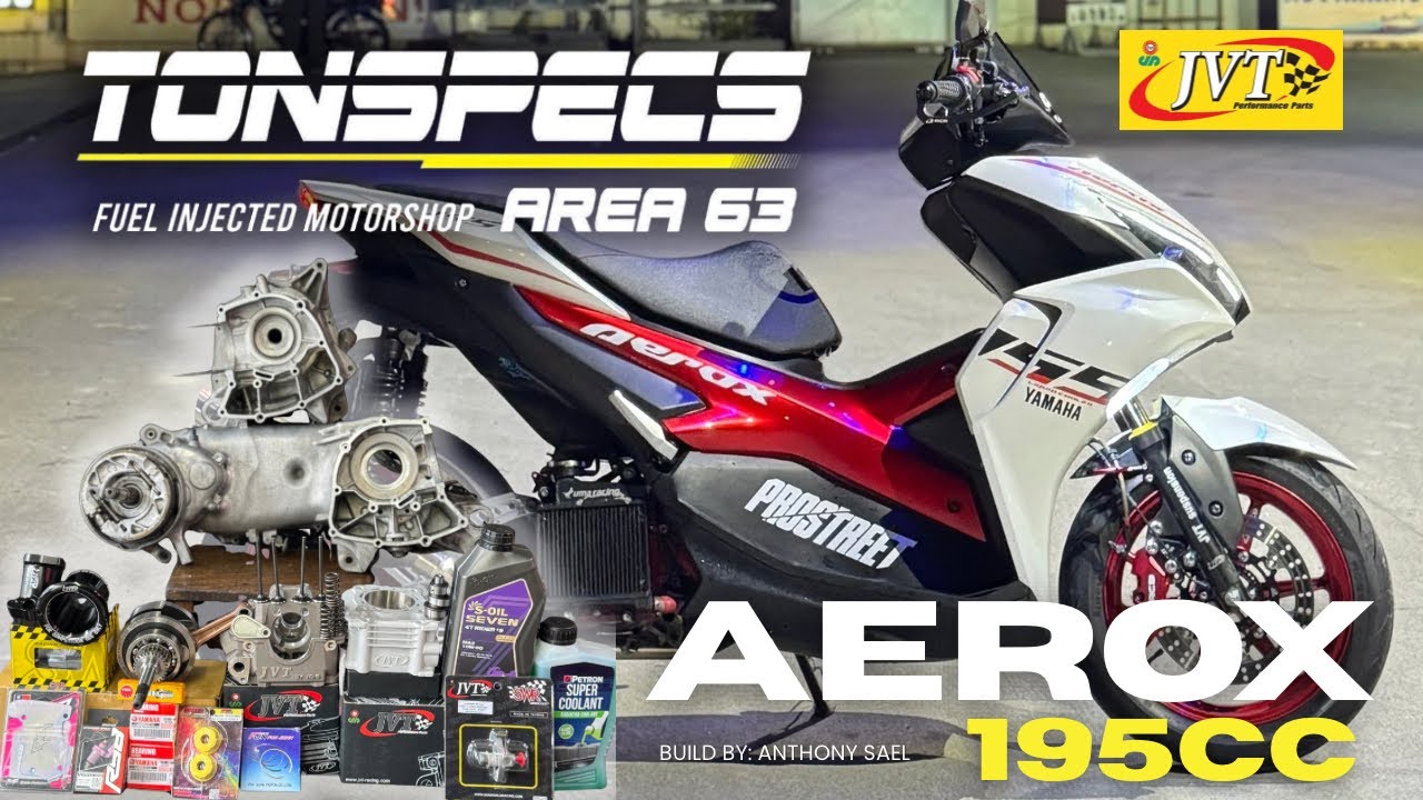 LANSELOT || 183 BASIC SET TO 195cc || TONSPECS AREA 63