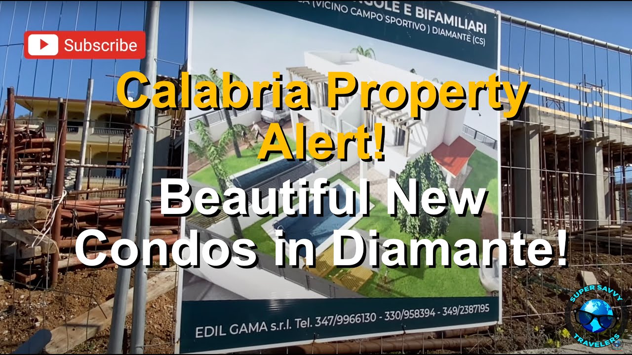 Calabria Property Alert! Beautiful New Condos in Diamante!