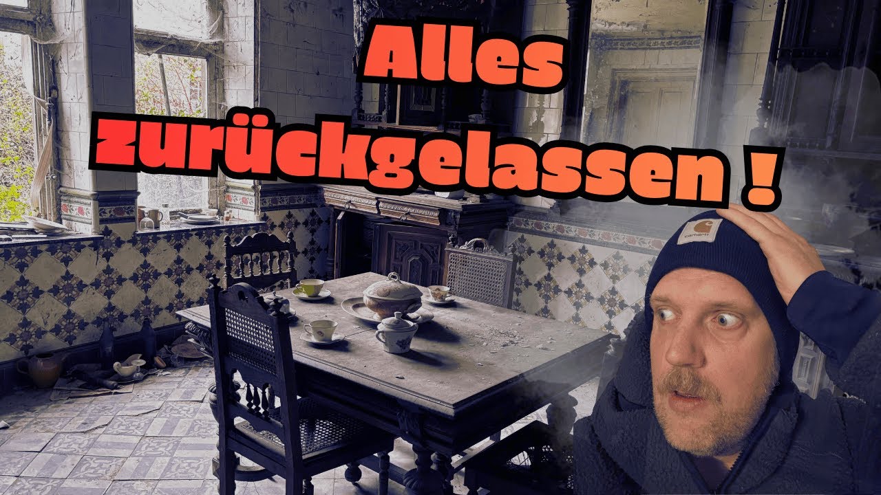 Verlassenes Wohnhaus in Belgien  | Lostplace mit kompletter Einrichtung & Gänsehaut-Atmosphäre
