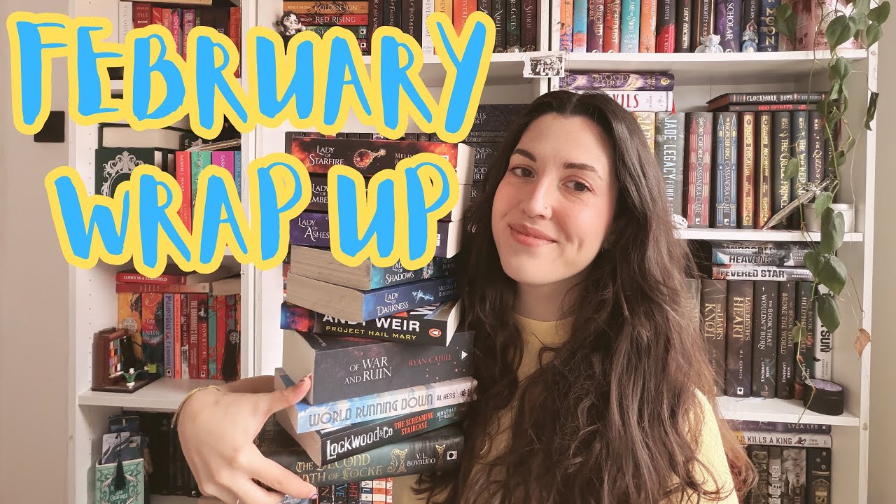 I AM BACK!! HERE’S EVERY BOOK I READ IN FEBRUARY!!