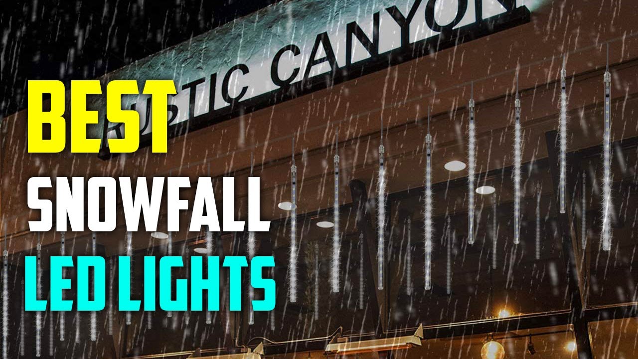 Best Snowfall LED Lights Reviews [TOP 5 PICKS]