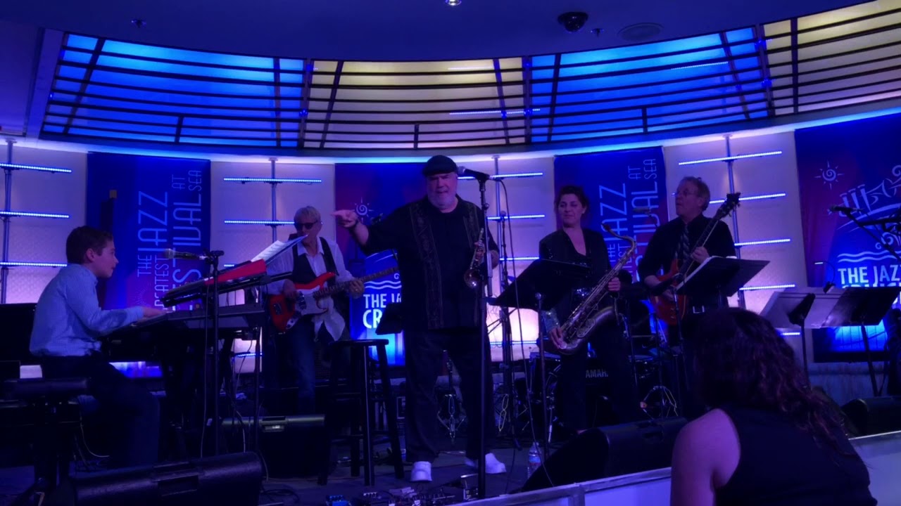 Brandon sitting in with the Brecker Brothers Band Reunion featuring Ada Rovatti