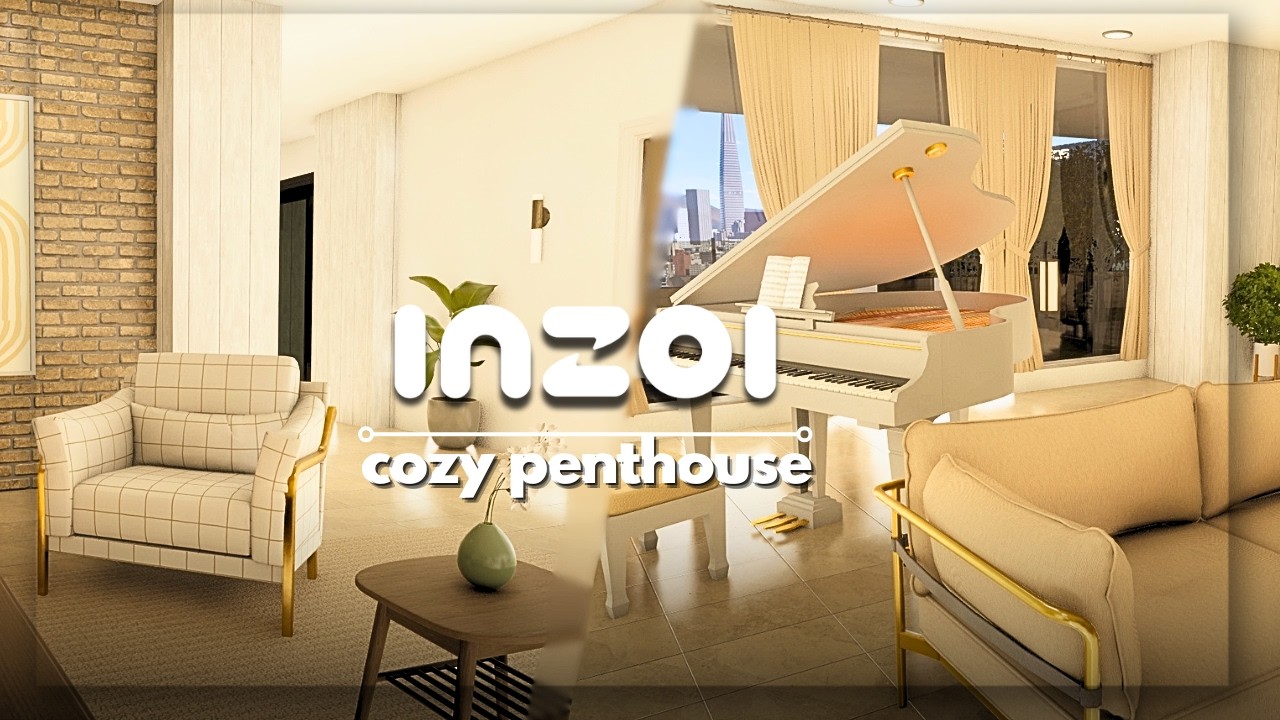 Минималистичный декор inZOI: преображение пентхауса в Dowon Heights! 🏠