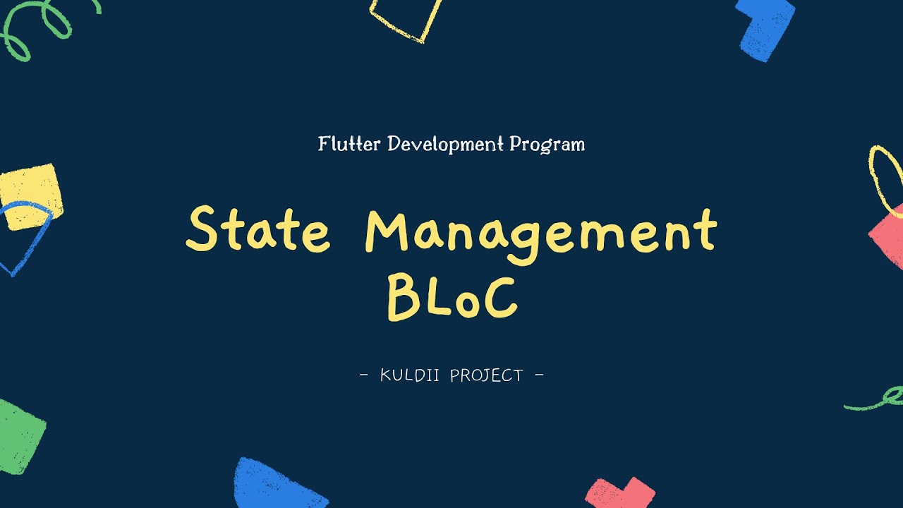 FLUTTER 65 State Management BLoC (Tutorial Flutter Bahasa Indonesia)