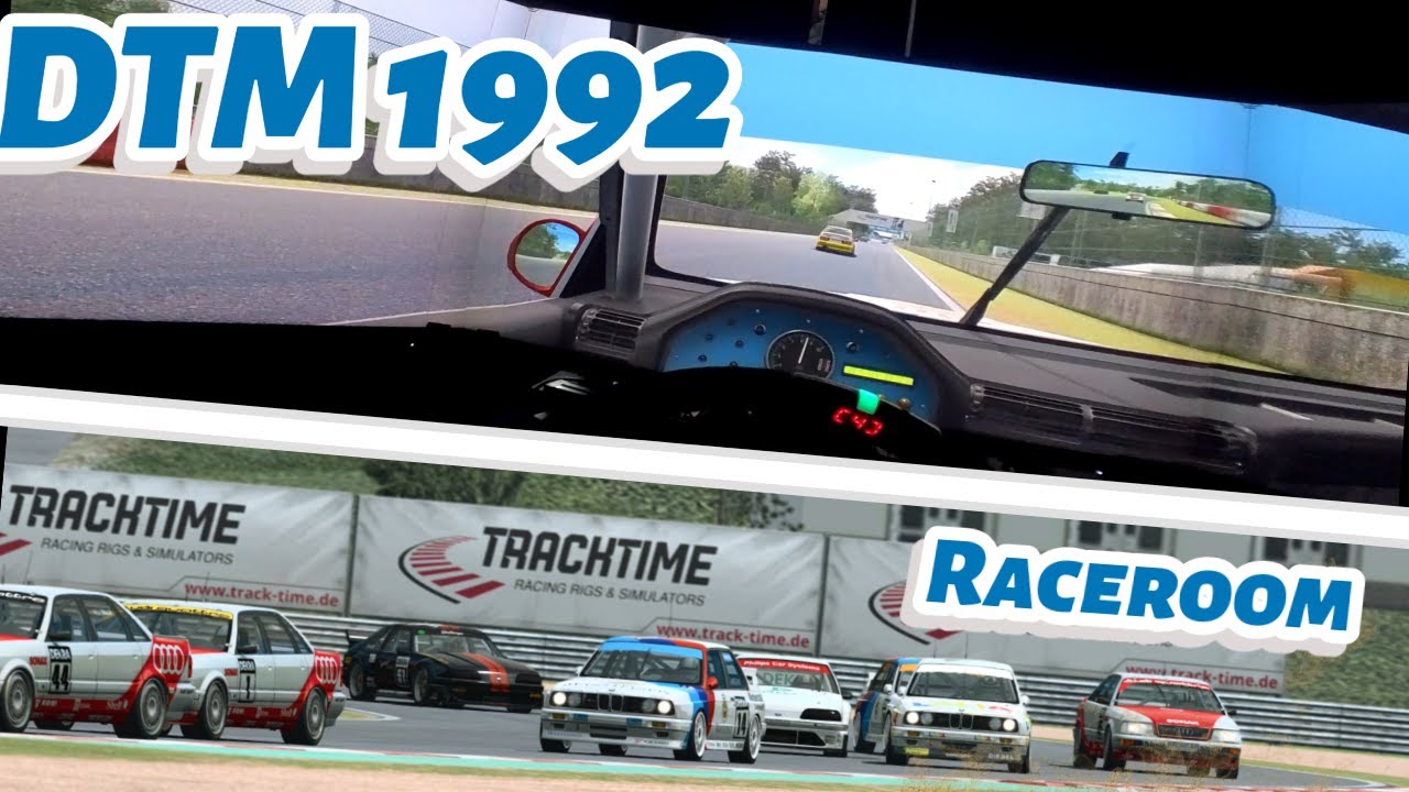 DTM Classic 1992 Zolder Raceroom Simracing Race 1 BMW M3 E30 Warsteiner