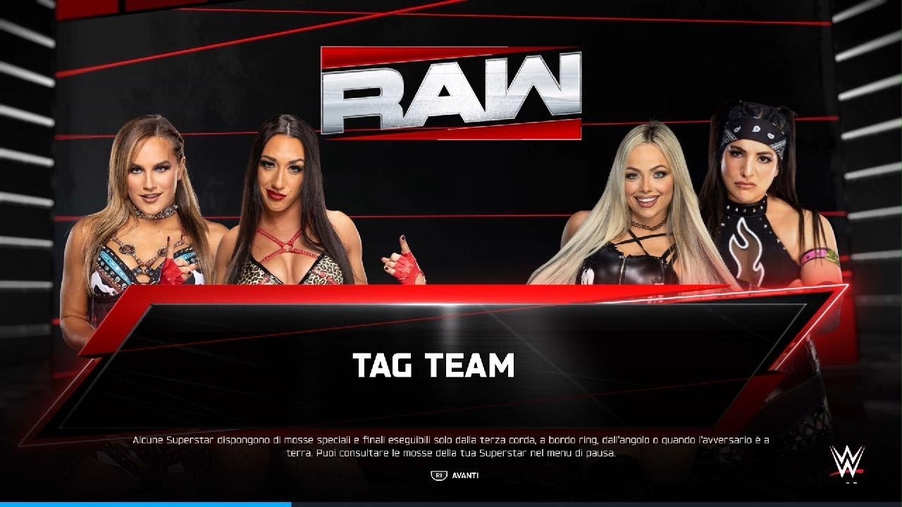 WWE 2K25 - Fatal Influence vs Judgment Day