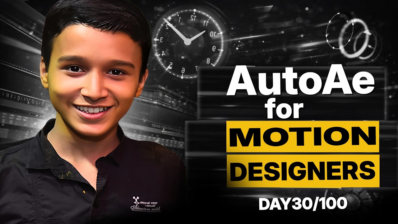 AutoAe Ai for Motion Designers #ai #subscribe