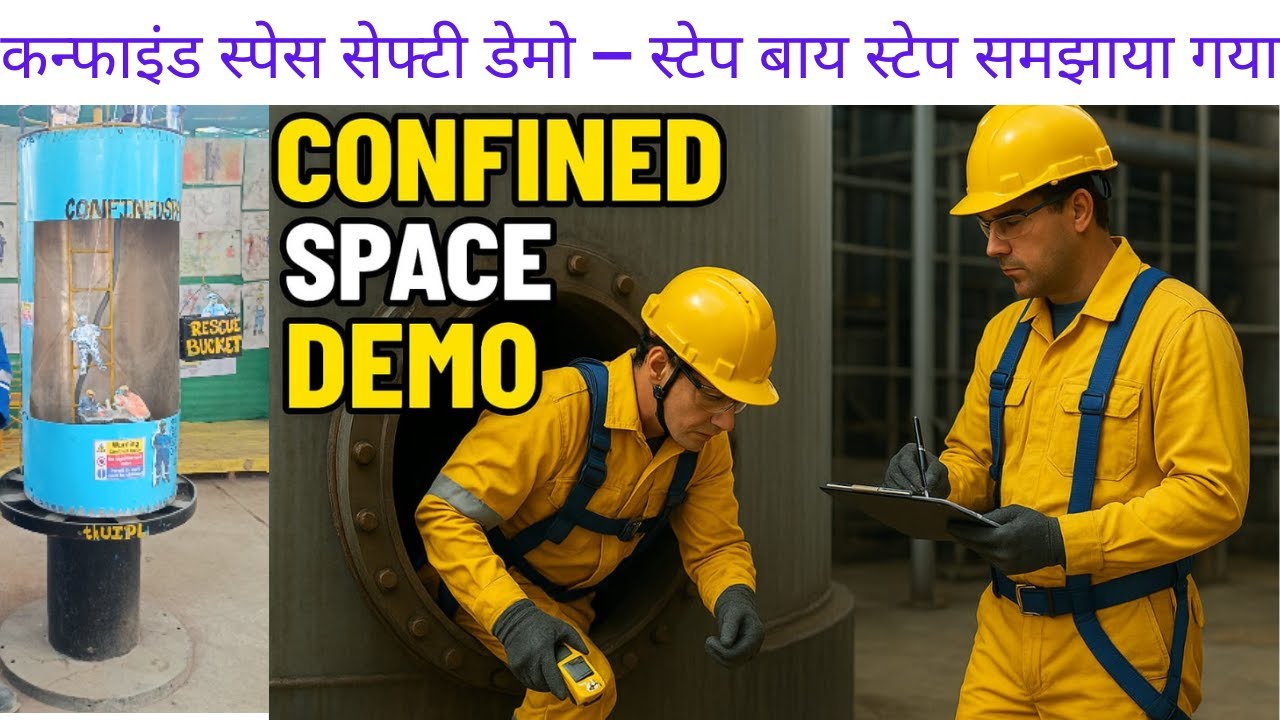 Confined Space Safety Demo Model  Step by Step Training
