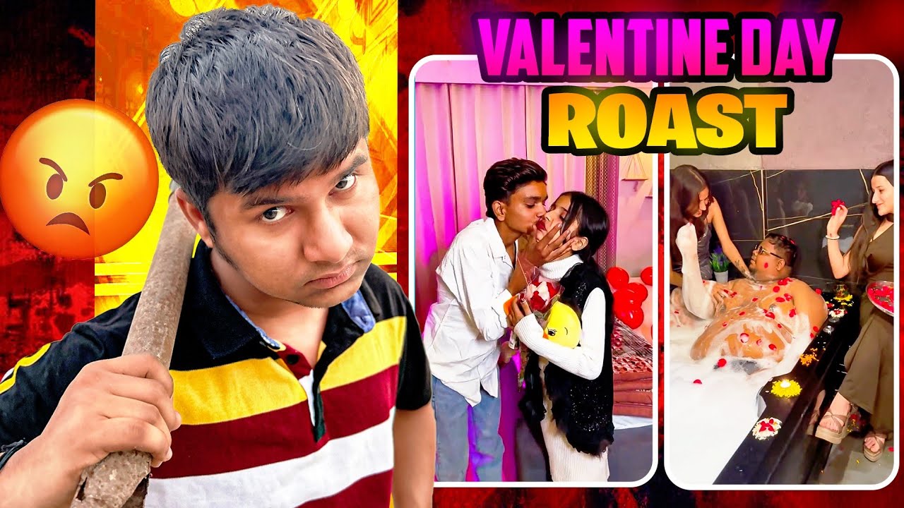 THE END OF NIBBA NIBBI 🤬 VALENTINE DAY ROAST 💀#carryminati #roastvideo #valintine
