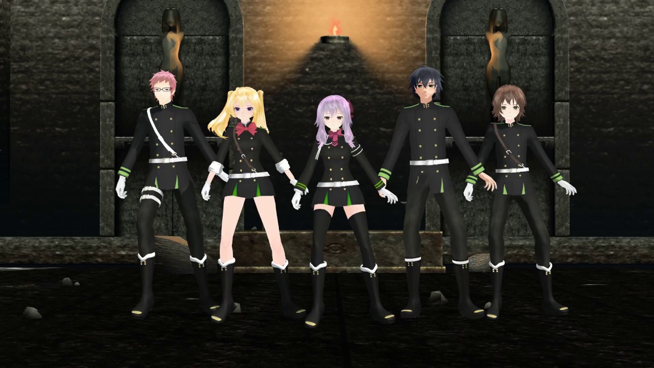 MMD Seraph of the end ~ Not Today ~ BTS
