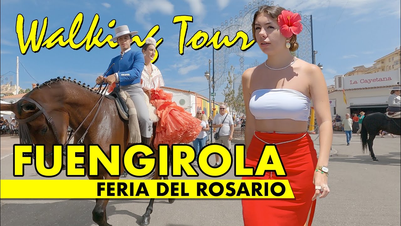 Fuengirola Feria del Rosario | October 2024 | Costa del Sol Spain virtual walking tour