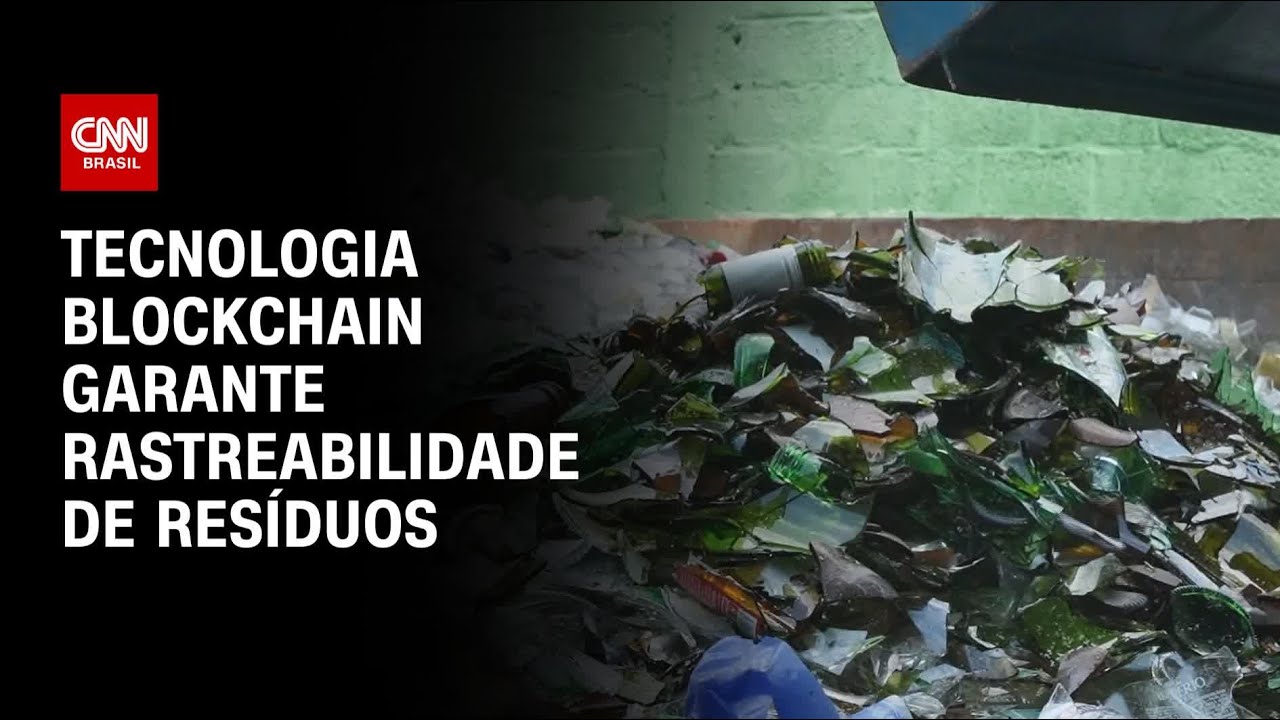 Startup usa tecnologia de criptomoedas na reciclagem | CNN NEWSROOM