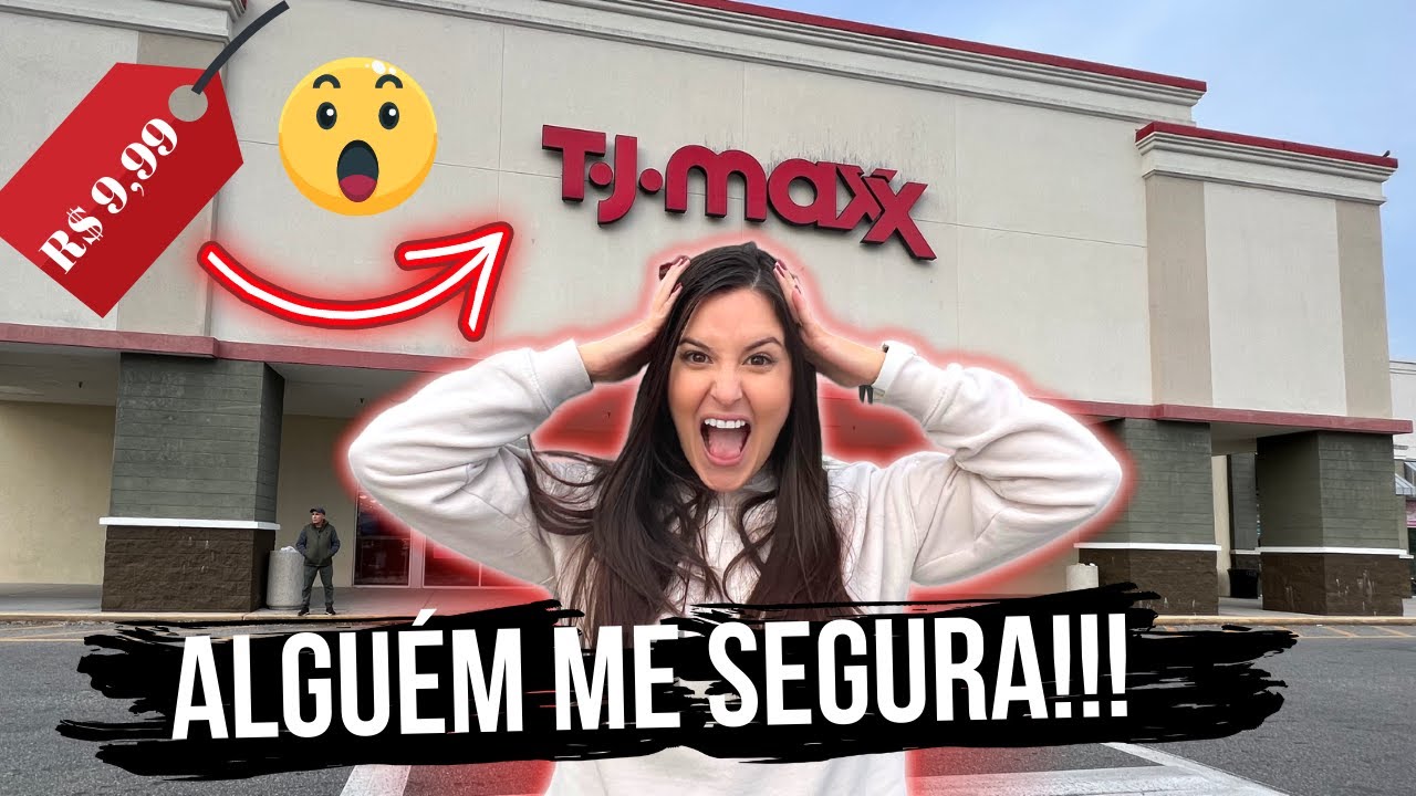 DÁ VONTADE DE COMPRAR TUDO! TJMAXX - A loja mais barata dos Estados Unidos?