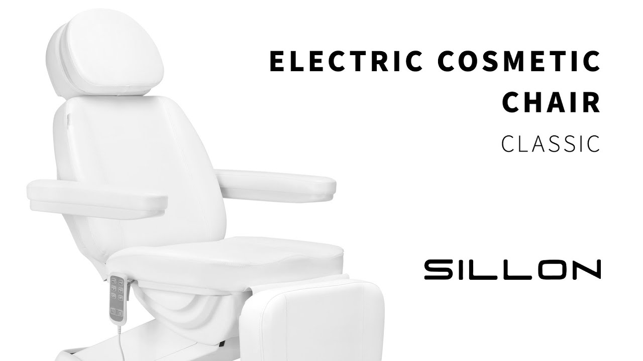 SILLON CLASSIC electric cosmetic chair, 4 act, with cradle