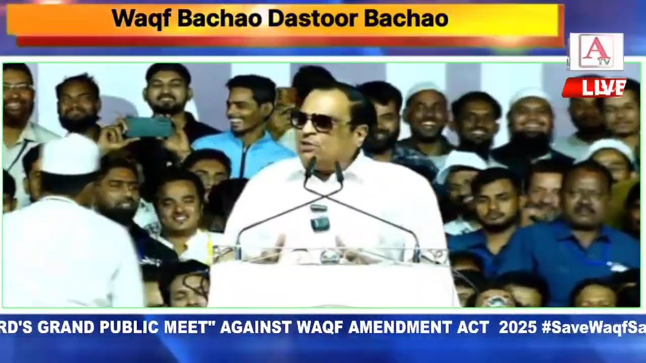 Firing Speech CM Ibrahim Against Waqf Amendment Act 2025