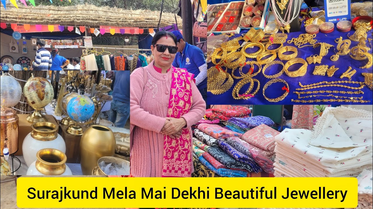 Surajkund Mela Mai Dekhi Beautiful Jewellery | Vlog 259 |We Rawat Family