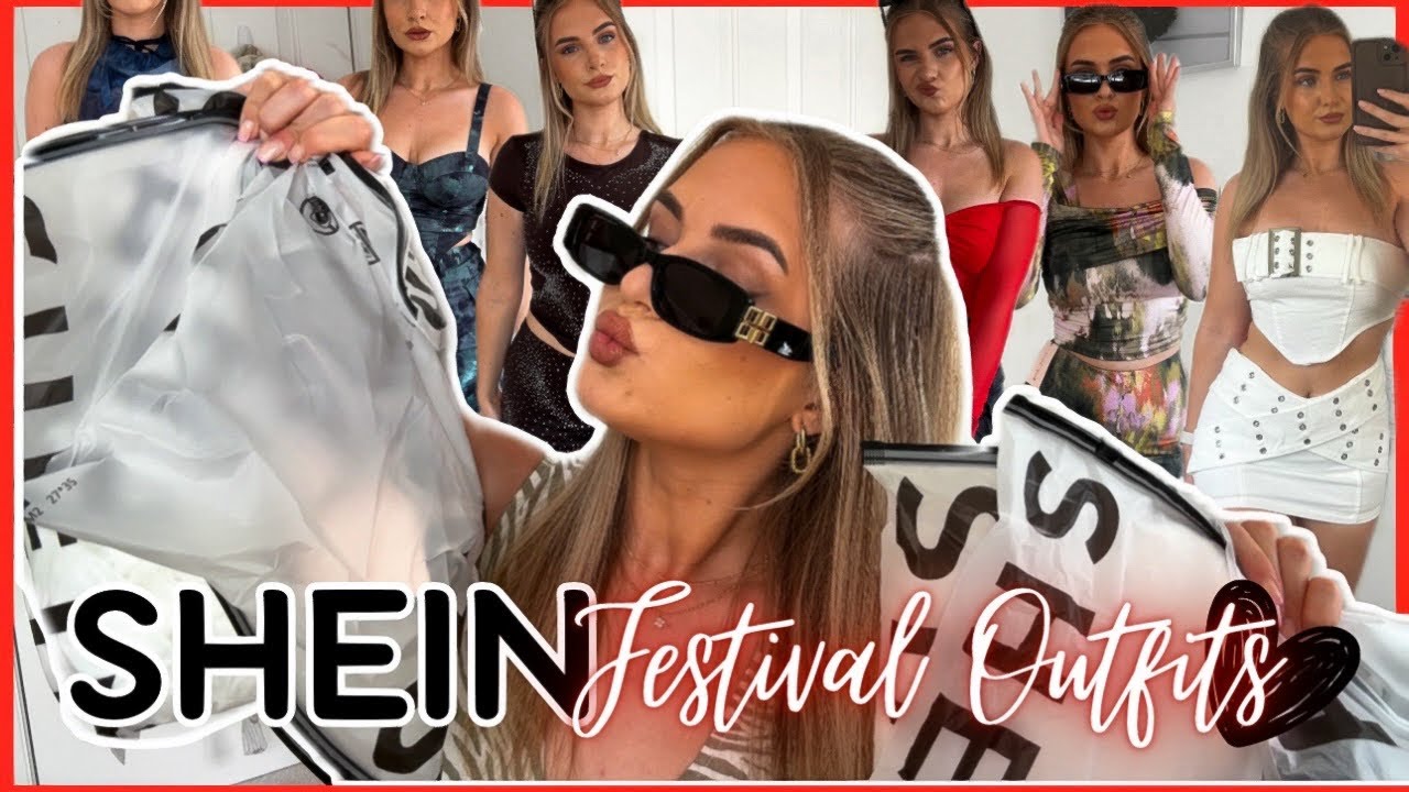 SHEIN FESTIVAL OUTFITS TRY ON HAUL // affordable festival & rave outfit ideas 2024