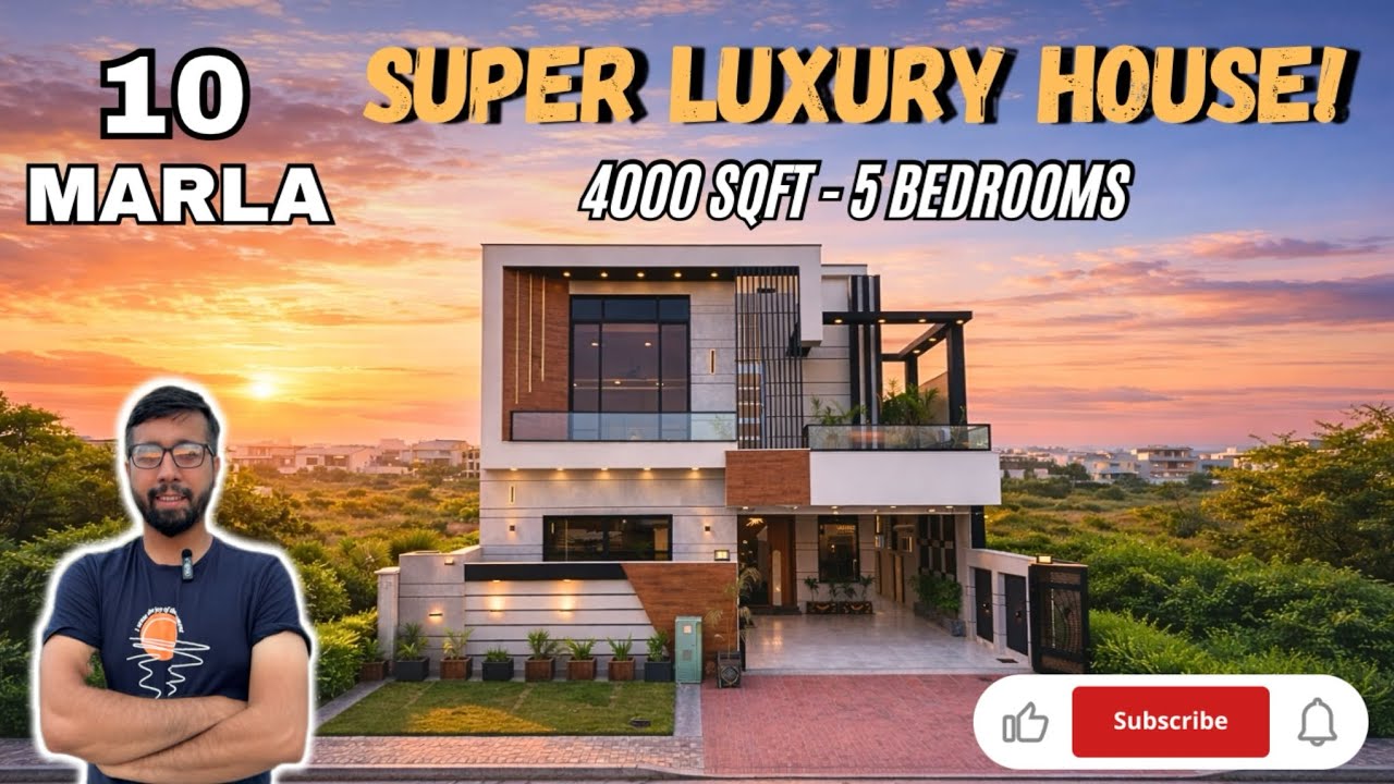 10 Marla A++ Quality Ultra Modern Designer House For Sale In Bahria Town Rawalpindi | Full Tour