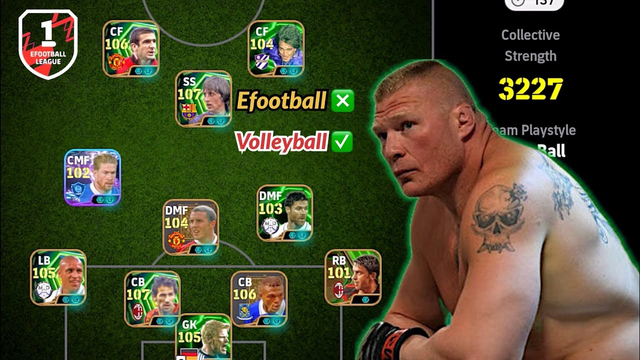 WHEN YOUR OPPONENT PLAY VOLLEYBALL IN EFOOTBALL😭😭||||