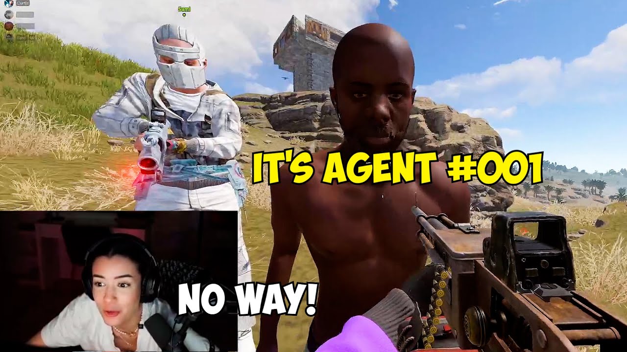 Nora Meets RUST's Friendly Stream Sniper Association Agent