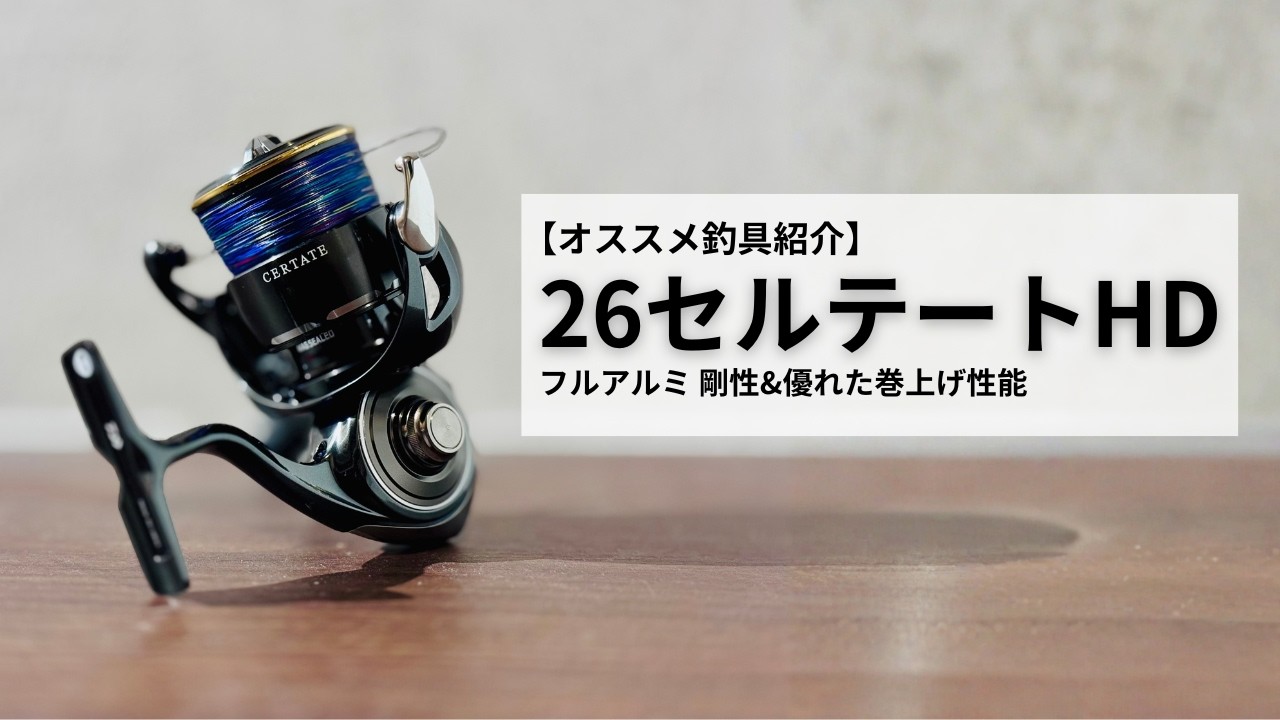 【ダイワ新作】26セルテートHD LT4000-CXH開封＆レビュー｜アルミローター搭載でショアジギング最強リール誕生