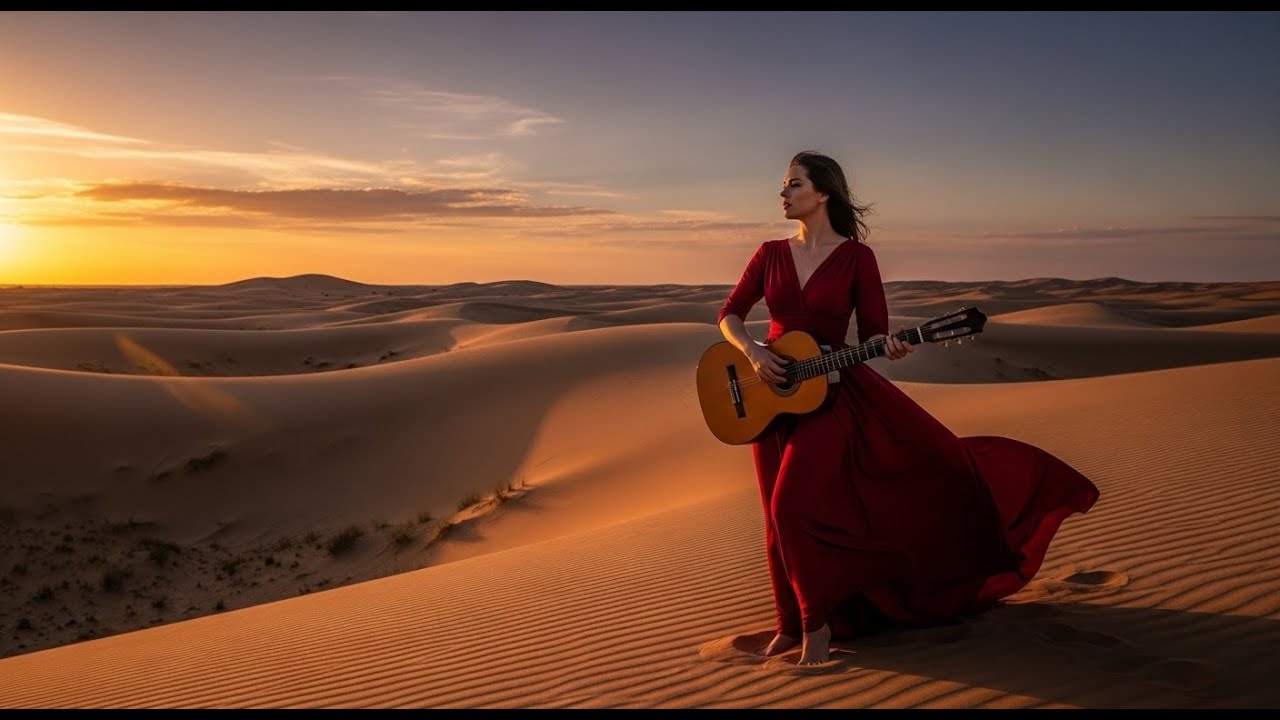 Beautiful Guitar Instrumental with Spanish Feel for Relaxing, Reading, and Focus