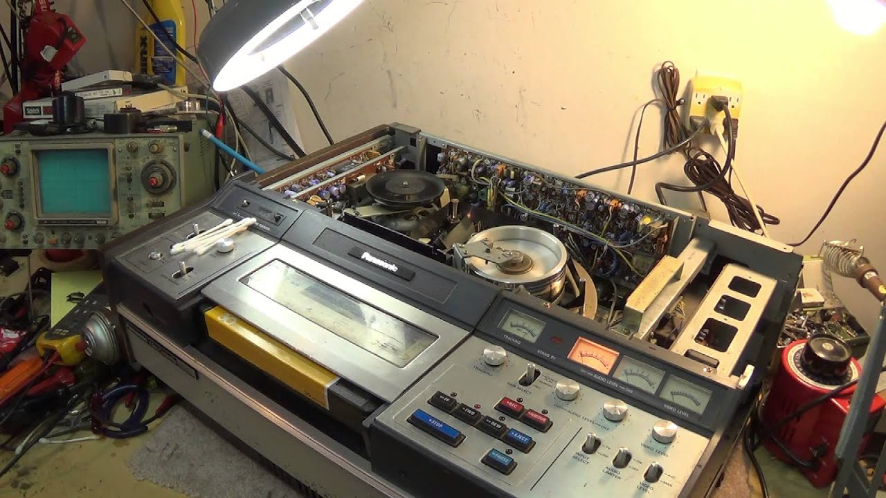 Panasonic  NV-9200 U Matic VTR overhaul