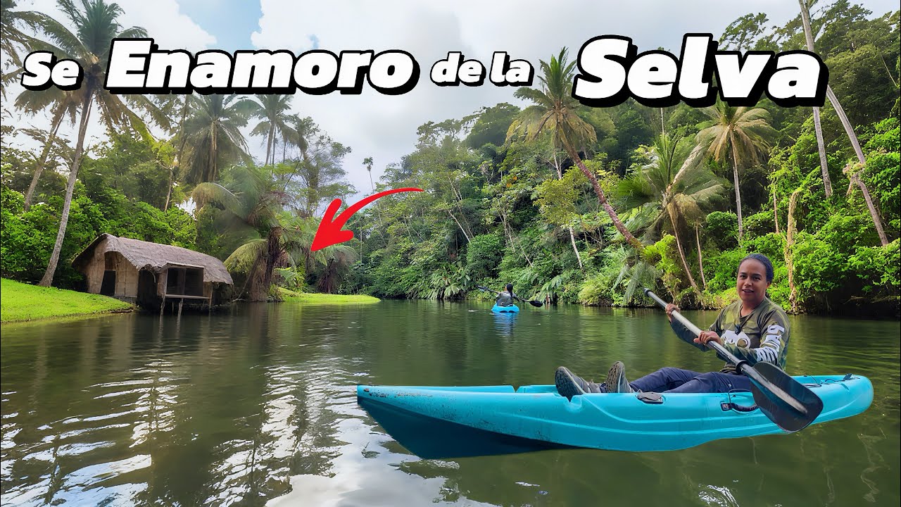 El Amor la trajo a VIVIR en la SELVA y creó un paraíso 