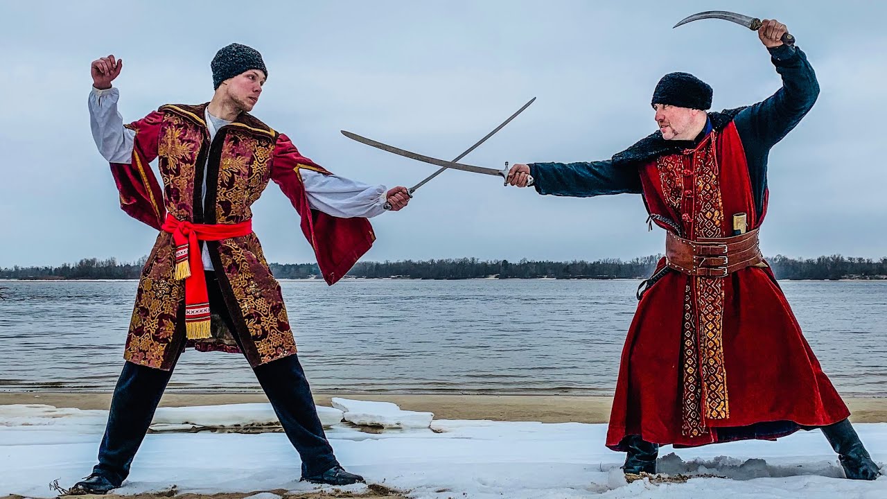 Эпическая Дуэль Козаков Бой на Саблях / Cossack Epic Duel