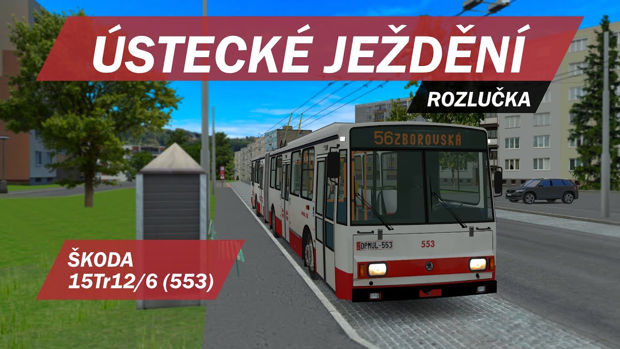 [SIMT MHD] Ústecké ježdění na odpolední 5602 (aneb rozlučka s 15Tr)