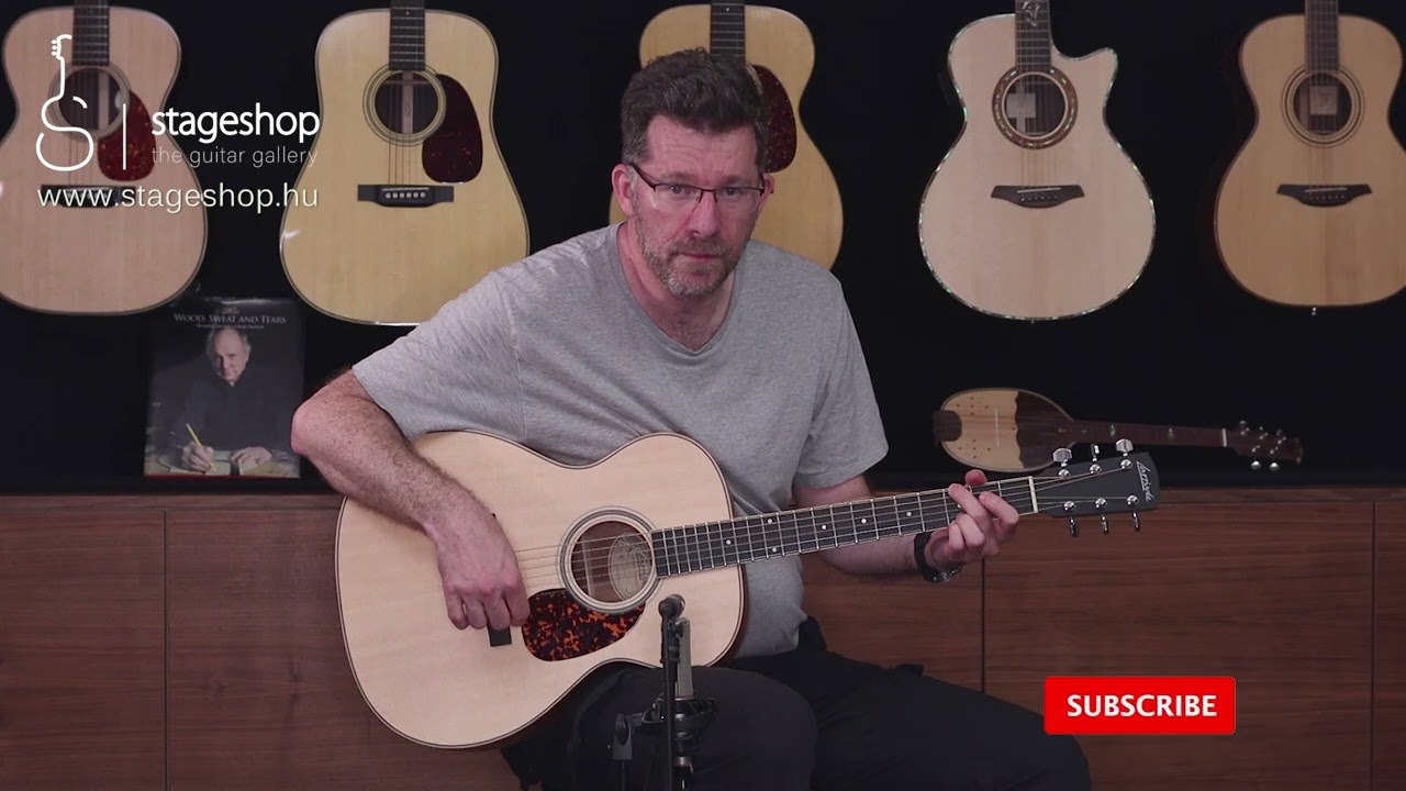 Larriv&eacute;e OM-03 acoustic guitar demo by Stageshop