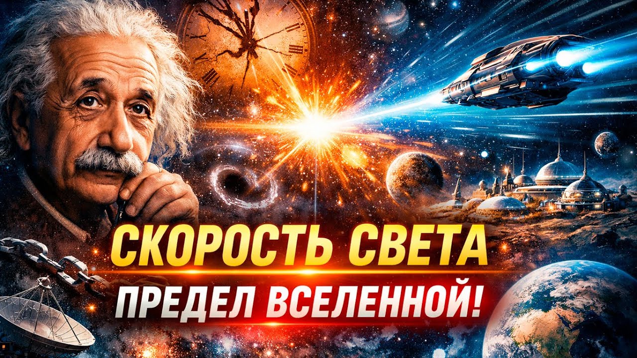 Почему скорость света — не просто число: предел, который ломает время, космос и цивилизации