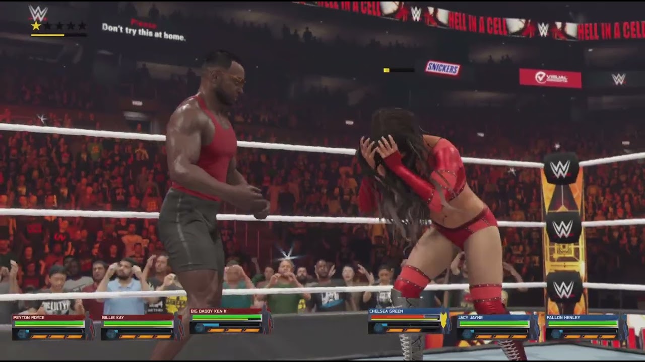 WWE 2K25: Low blow Death To Fallon Henley And Chelsea Green And Jacy Jayne