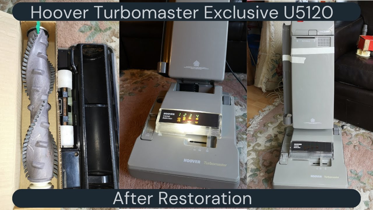 Hoover Turbomaster Exclusive U5120 - Looking stunning once more! After Restoration & LED Bulb!