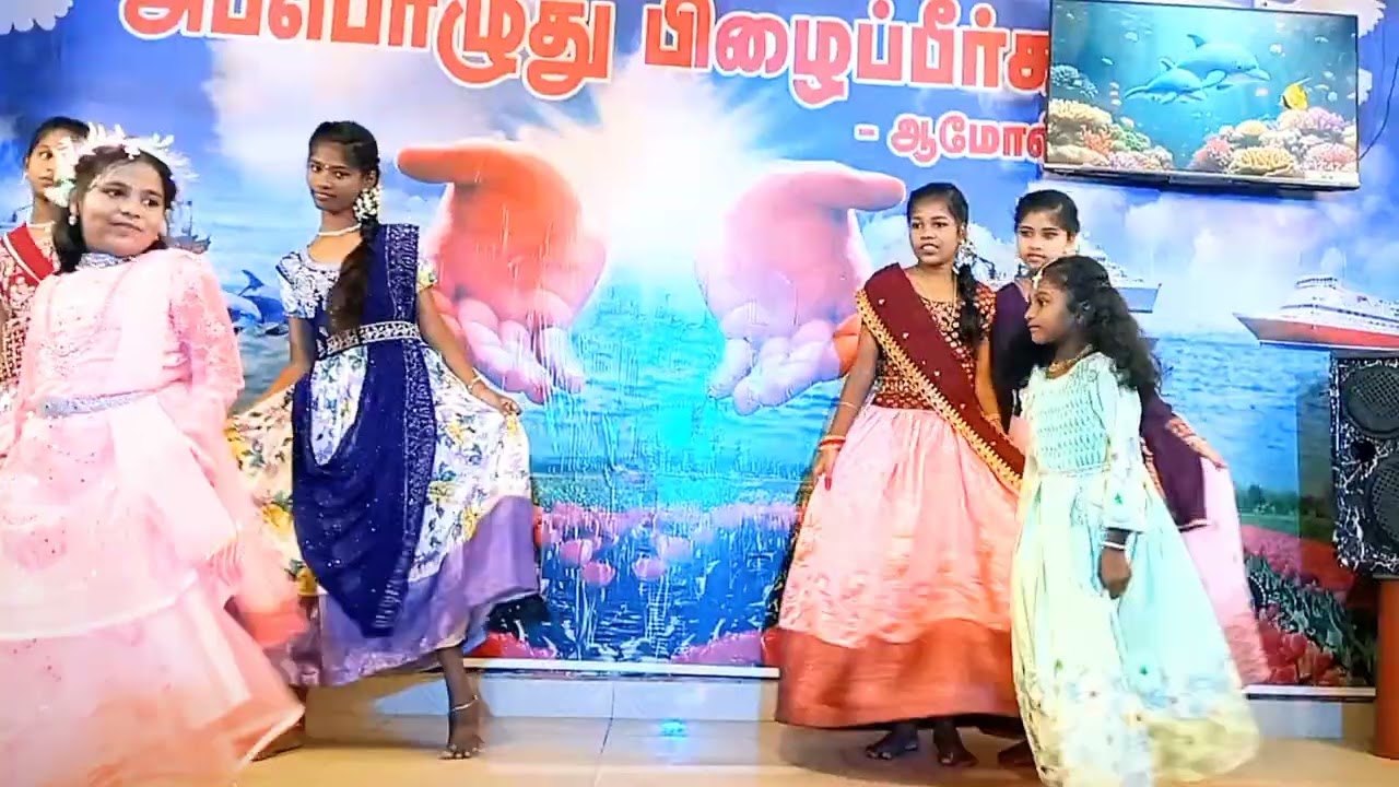 பட்டர்பிளை பாரு பாடி வந்தது பாரு Jesus Song Christmas கொண்டாட்டம்  2025 AG Church Needamangalam