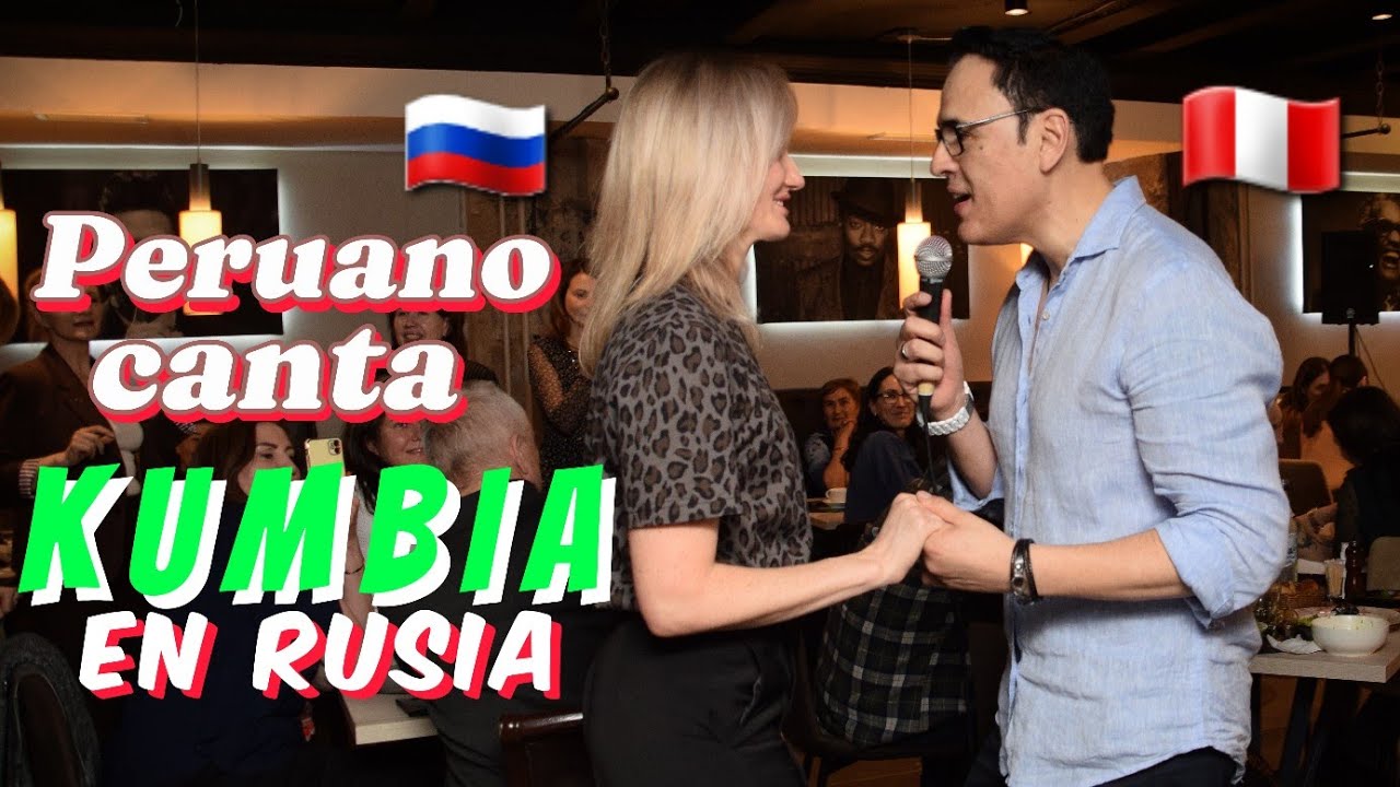 PERUANO HACE BAILAR RUSAS CON CUMBIA🇵🇪🇷🇺