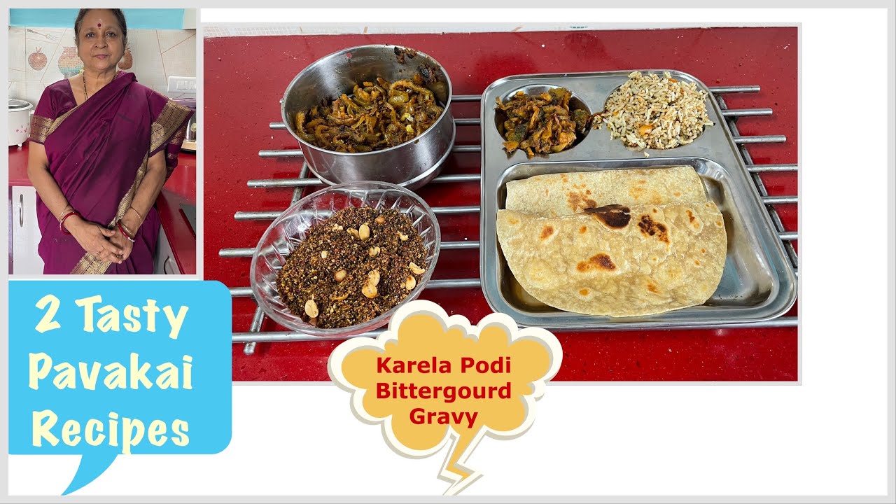 2 Tasty Bittergourd Recipes I Side dish For Rice and Roti I