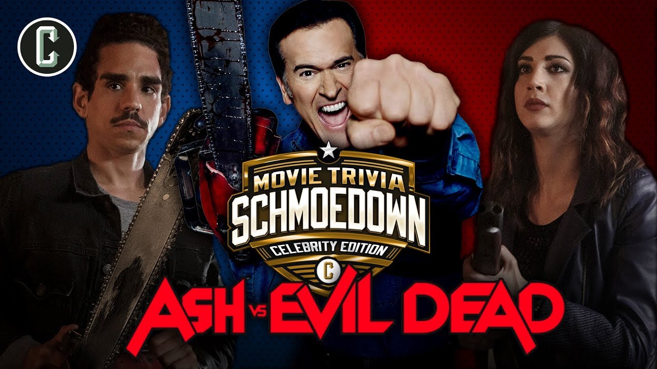 Movie Trivia Schmoedown: Celebrity Edition - The Cast of 'Ash vs Evil Dead'